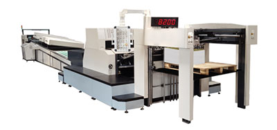 YX-1450 High Speed Spot UV Coating Machine