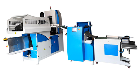 SCF390 3/4 Automatic Casing in & Forming Machine (One Pressing & Creasing Station)